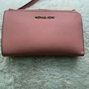 Michael Kors Pink Leather Wallet